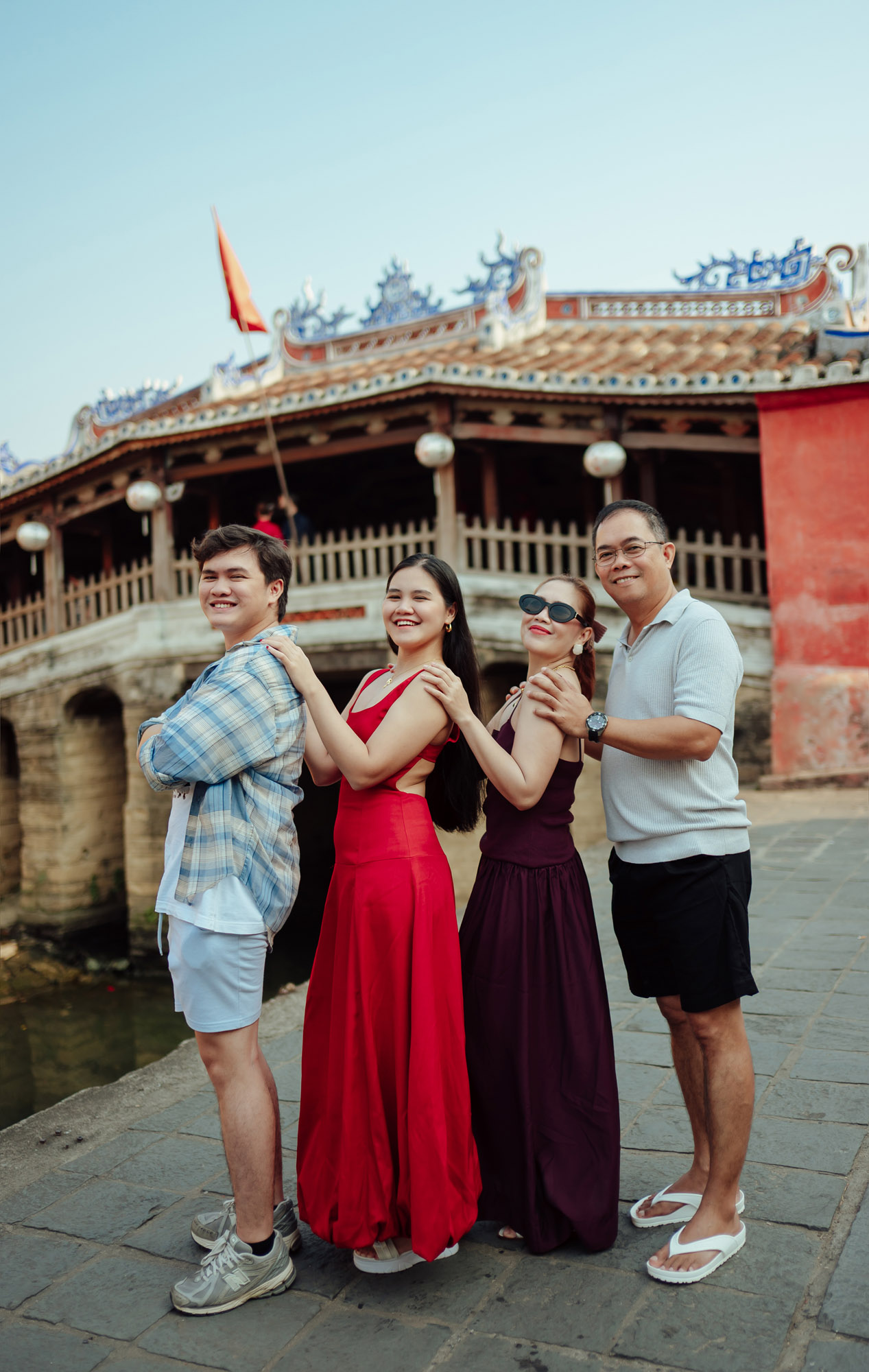Buổi sáng dịu dàng ở Hội An – Bộ ảnh gia đình tự nhiên