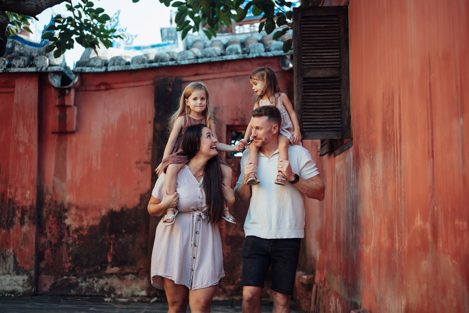 A little family photoshoot in Hoi An