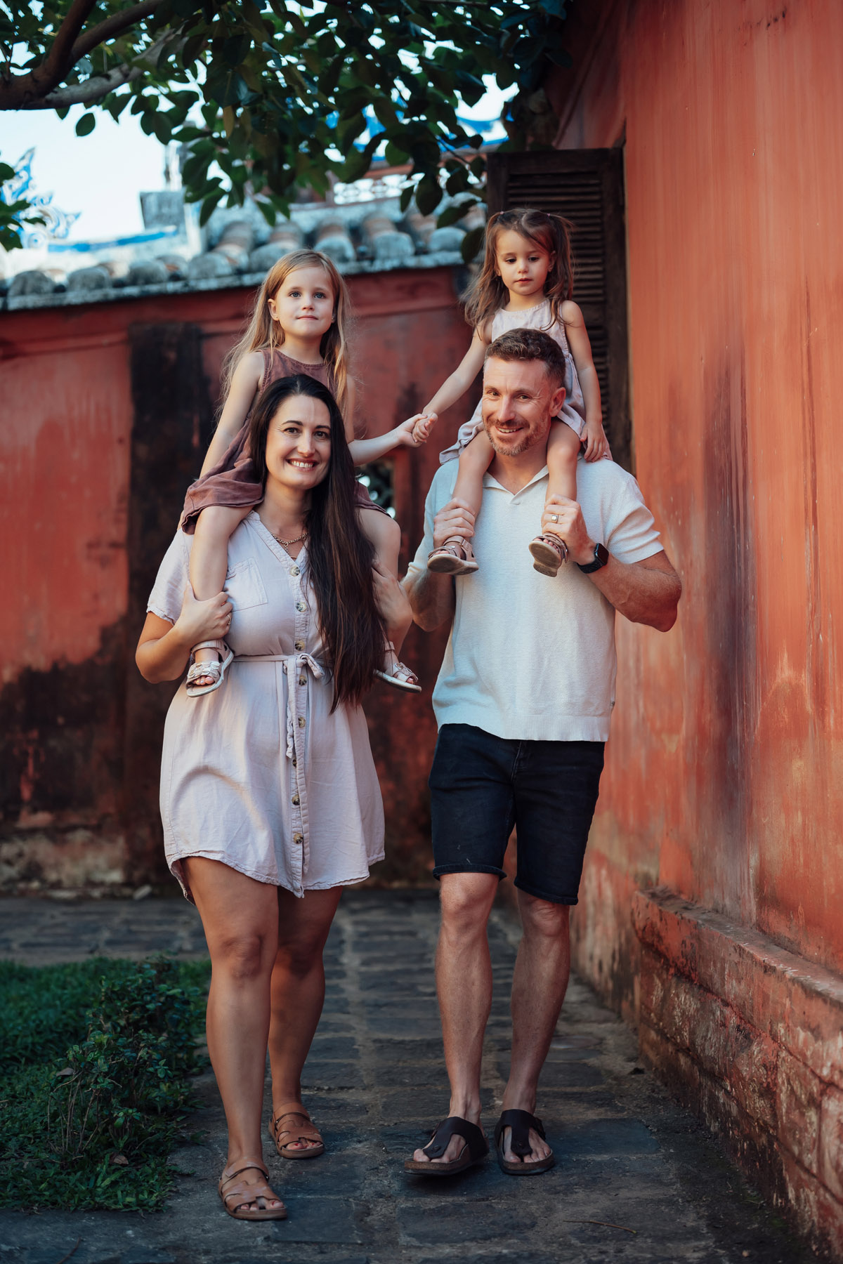 A little family photoshoot in Hoi An
