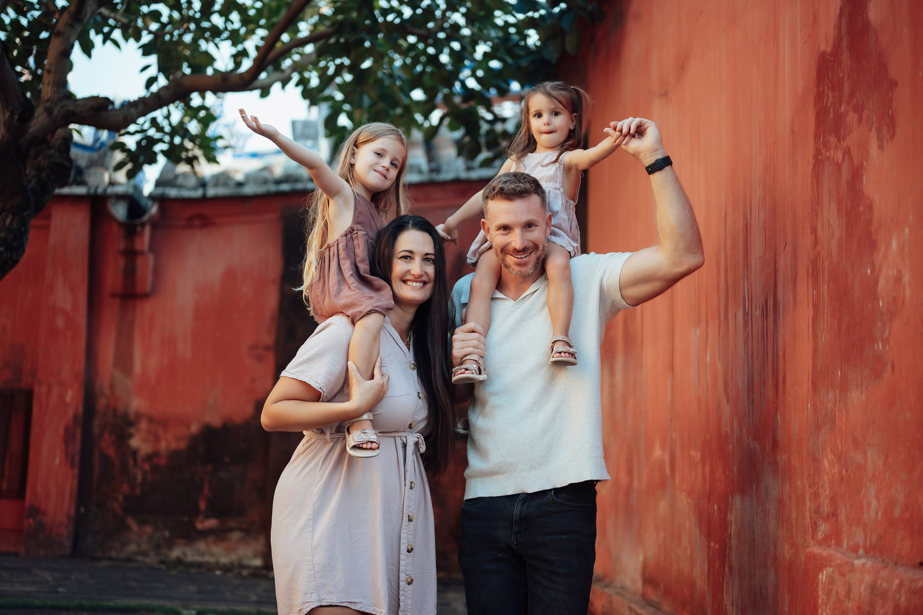 A little family photoshoot in Hoi An