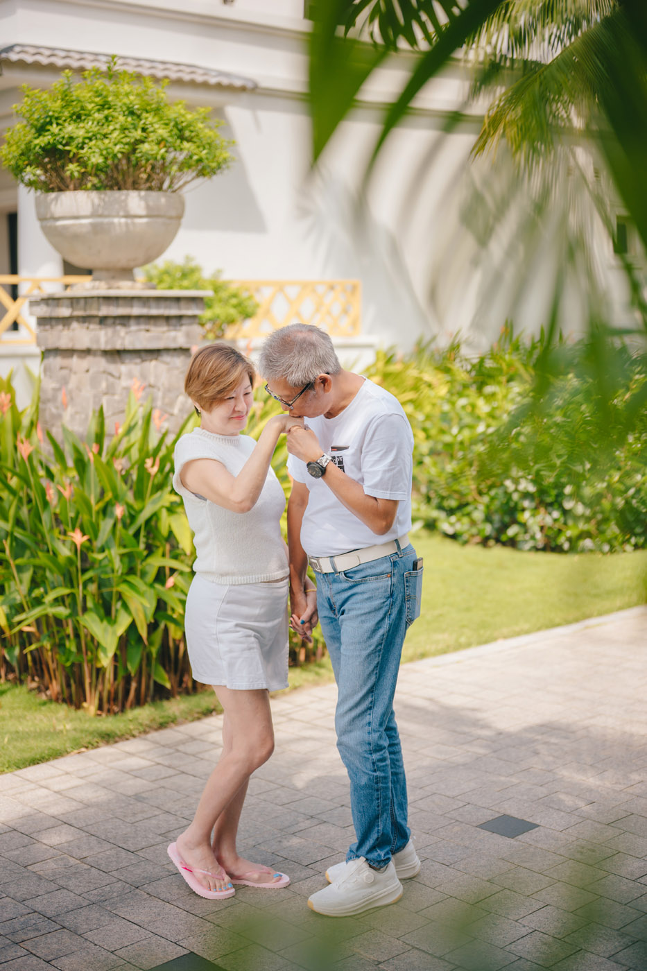 Buổi Chụp Ảnh Gia Đình Ấm Áp Tại Resort Marriott