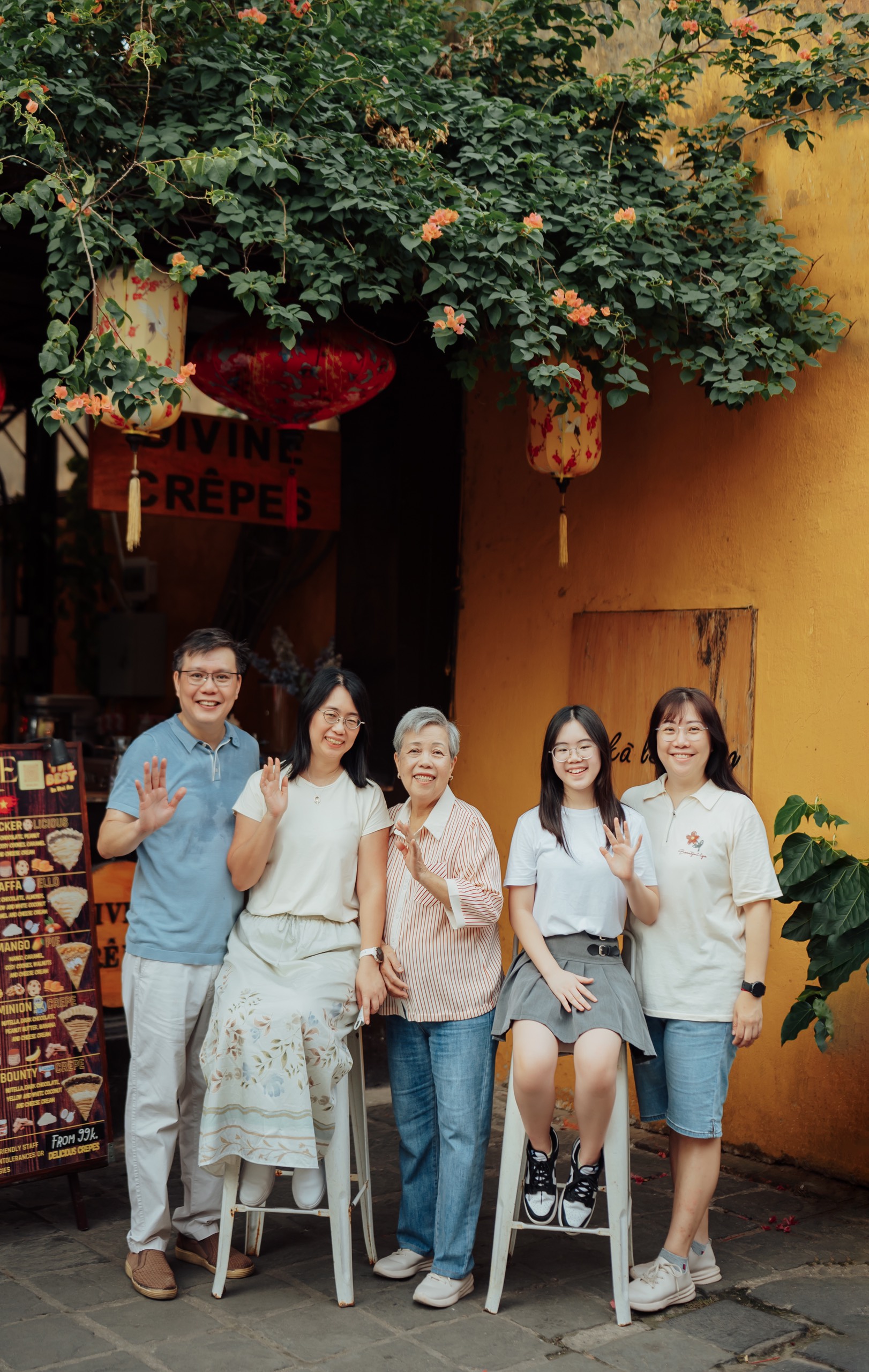 Gia đình đến từ Đài Loan